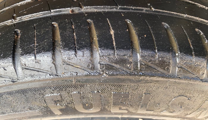 2017 Hyundai Grand i10 MAGNA 1.2 KAPPA VTVT, Petrol, Manual, 80,952 km, Left Rear Tyre Tread
