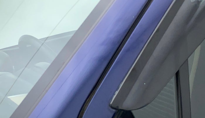2017 Maruti Wagon R 1.0 LXI CNG, CNG, Manual, 82,703 km, Left A pillar - Slightly dented