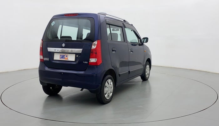 2017 Maruti Wagon R 1.0 LXI CNG, CNG, Manual, 82,703 km, Right Back Diagonal