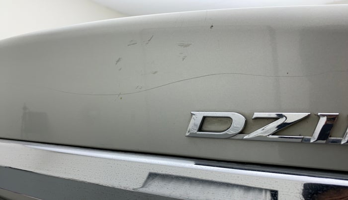 2019 Maruti Dzire VXI, Petrol, Manual, 53,912 km, Dicky (Boot door) - Minor scratches