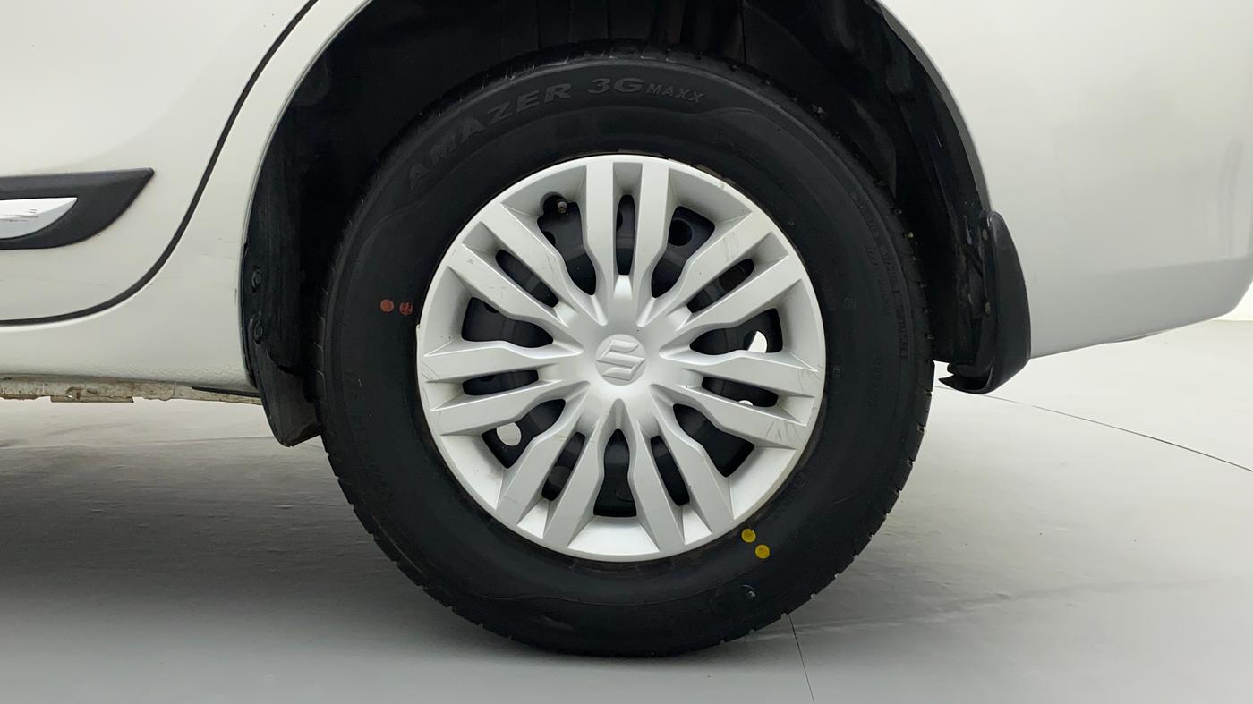 2019 Maruti Dzire VXI, Petrol, Manual, 53,912 km, Left Rear Wheel