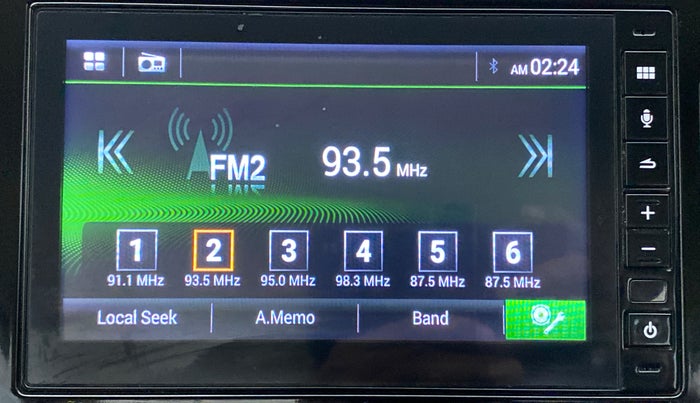 2021 Honda Amaze 1.2L I-VTEC VX, Petrol, Manual, 24,707 km, Infotainment System