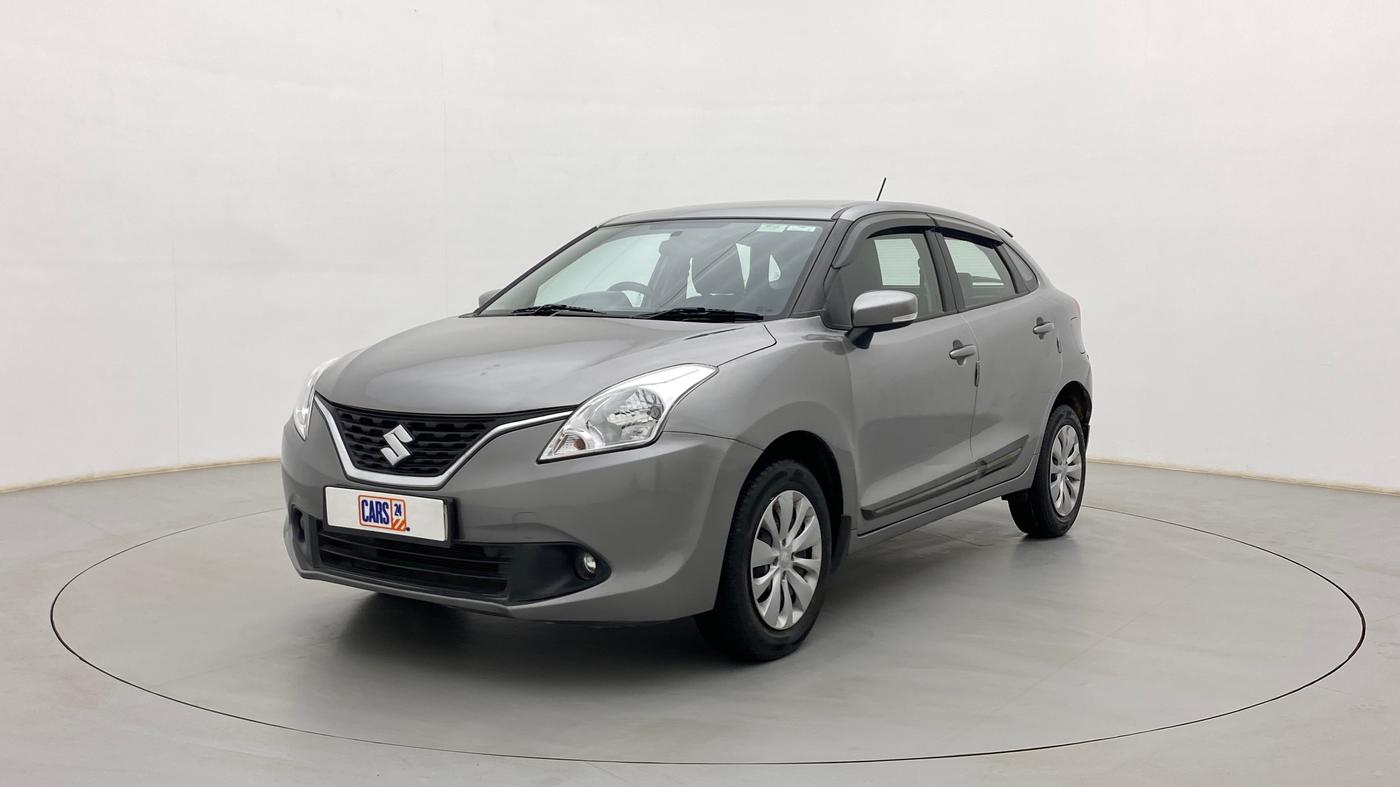 2017 Maruti Baleno DELTA PETROL 1.2, Petrol, Manual, 55,724 km, Left Front Diagonal