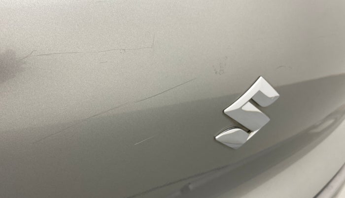 2017 Maruti Baleno DELTA PETROL 1.2, Petrol, Manual, 55,724 km, Dicky (Boot door) - Minor scratches