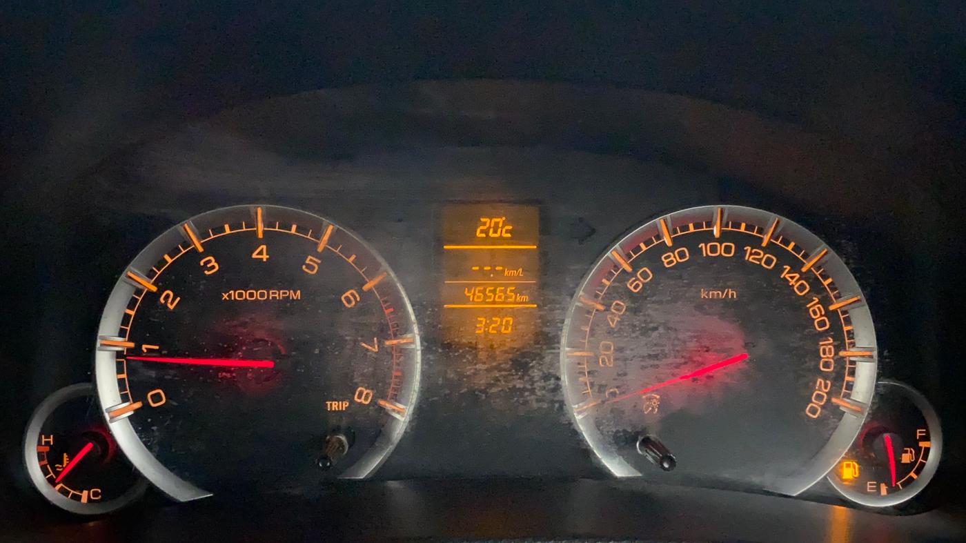 2013 Maruti Swift ZXI, Petrol, Manual, 46,565 km, Odometer Image