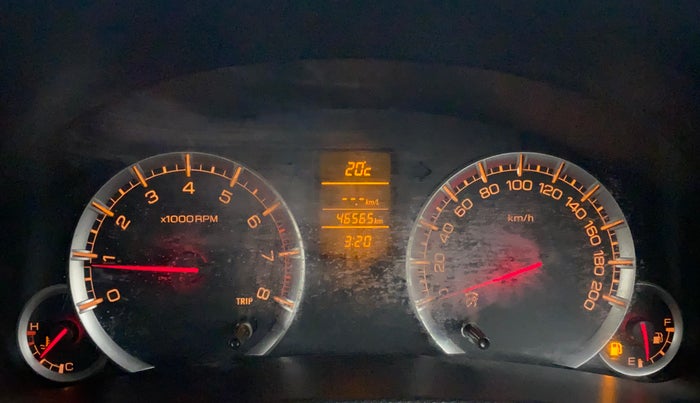 2013 Maruti Swift ZXI, Petrol, Manual, 46,565 km, Odometer Image