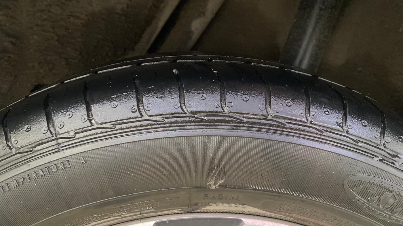 2017 Honda WR-V 1.2L I-VTEC VX MT, Petrol, Manual, 96,963 km, Left Rear Tyre Tread