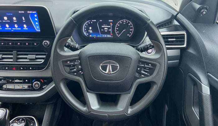 2021 Tata Harrier XZA+ DARK EDITION, Diesel, Automatic, 19,740 km, Steering Wheel Close Up