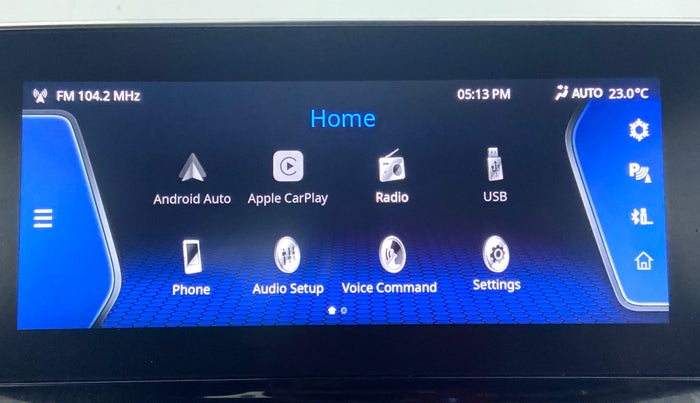 2021 Tata Harrier XZA+ DARK EDITION, Diesel, Automatic, 19,740 km, Touchscreen Infotainment System