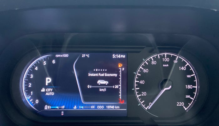 2021 Tata Harrier XZA+ DARK EDITION, Diesel, Automatic, 19,740 km, Odometer Image