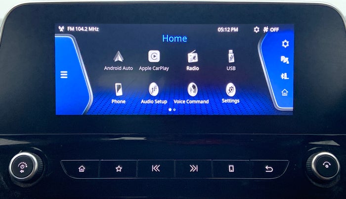 2021 Tata Harrier XZA+ DARK EDITION, Diesel, Automatic, 19,740 km, Infotainment System