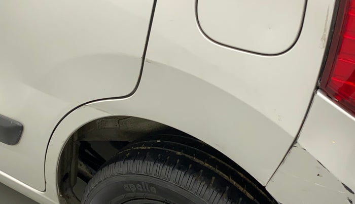 2014 Maruti Wagon R 1.0 VXI, Petrol, Manual, 79,258 km, Left quarter panel - Slightly dented