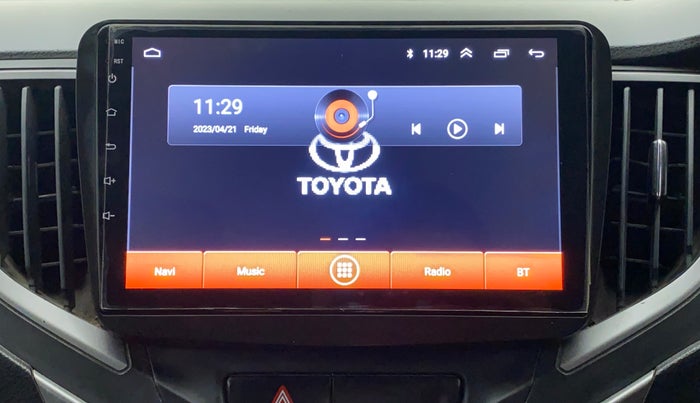 2020 Toyota Glanza G, CNG, Manual, 39,634 km, Infotainment System