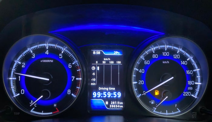 2020 Toyota Glanza G, CNG, Manual, 39,634 km, Odometer Image