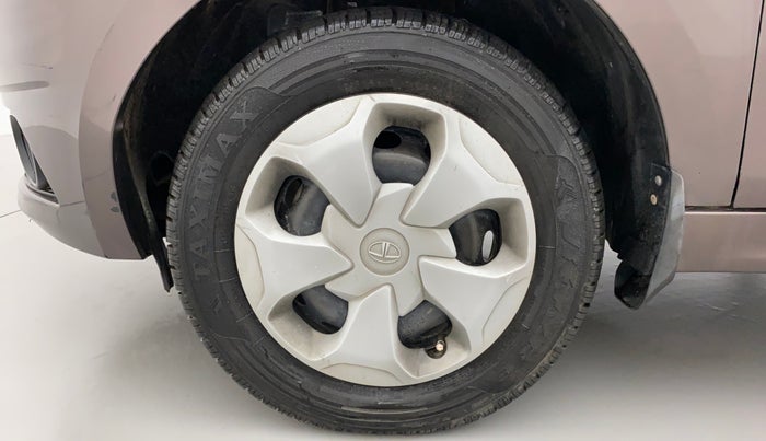 2018 Tata Tiago XT PETROL, Petrol, Manual, 50,096 km, Left Front Wheel