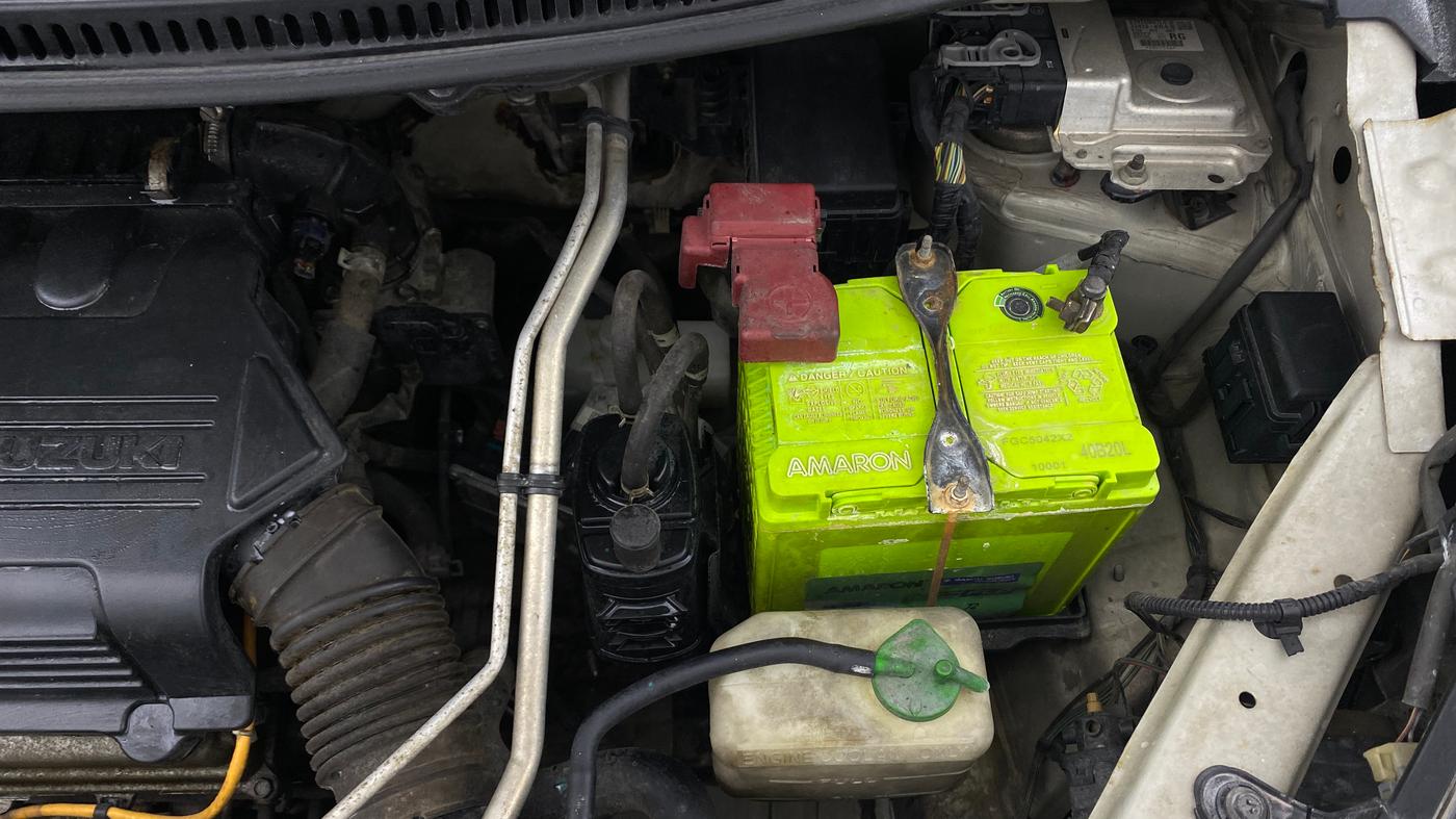 2016 Maruti Wagon R 1.0 VXI AMT, Petrol, Automatic, 46,783 km, Engine View - Left