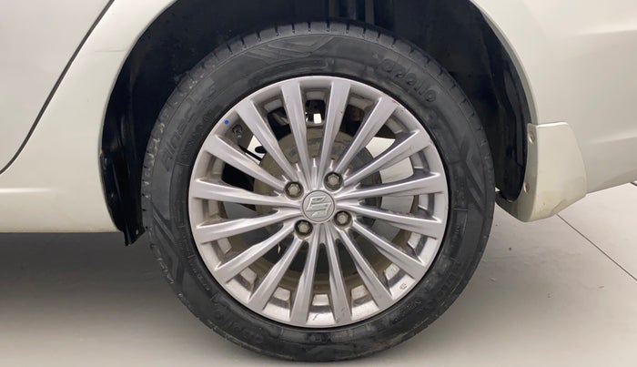 2018 Maruti Ciaz ALPHA  AT 1.4  PETROL, Petrol, Automatic, 77,827 km, Left Rear Wheel