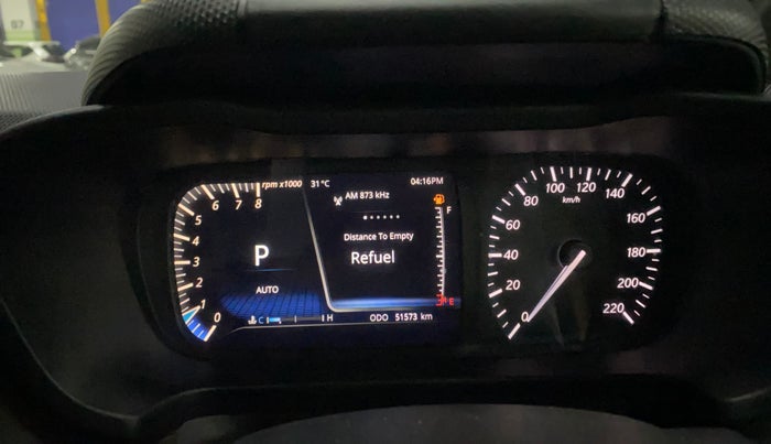 2022 Tata ALTROZ XZA PLUS DARK EDTION, Petrol, Automatic, 51,563 km, Odometer Image