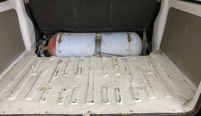 2018 Maruti Eeco 5 STR CNG WITH HTR, CNG, Manual, 80,045 km, Boot Inside