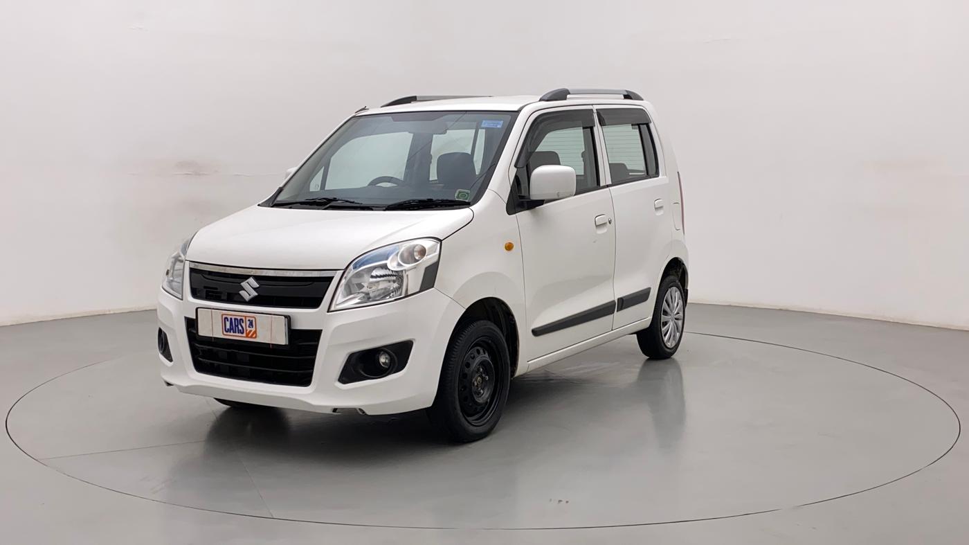 2016 Maruti Wagon R 1.0 VXI (O) AMT, Petrol, Automatic, 49,065 km, Left Front Diagonal