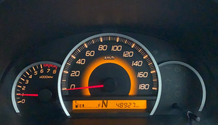 2016 Maruti Wagon R 1.0 VXI (O) AMT, Petrol, Automatic, 49,065 km, Odometer Image
