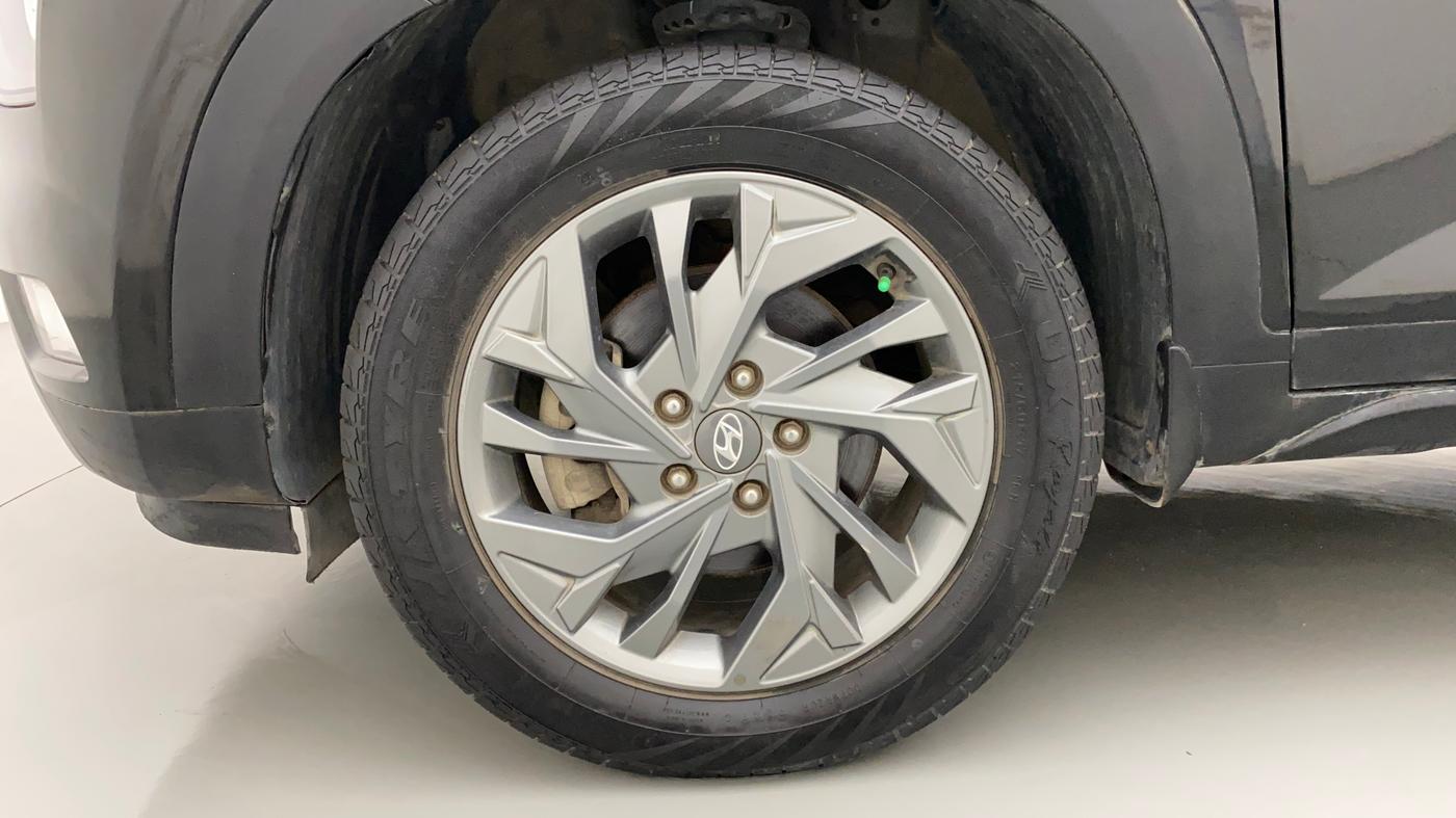 2020 Hyundai Creta SX (O) 1.4 TURBO DCT, Petrol, Automatic, 32,994 km, Left Front Wheel