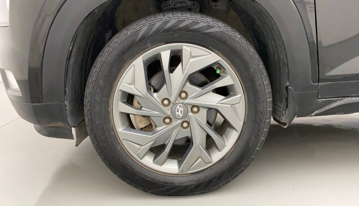 2020 Hyundai Creta SX (O) 1.4 TURBO DCT, Petrol, Automatic, 32,994 km, Left Front Wheel