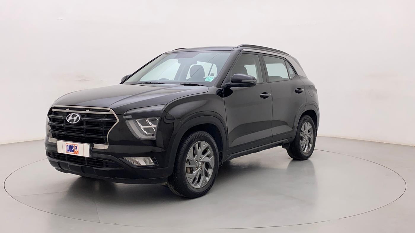 2020 Hyundai Creta SX (O) 1.4 TURBO DCT, Petrol, Automatic, 32,994 km, Left Front Diagonal