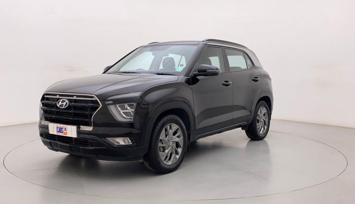 2020 Hyundai Creta SX (O) 1.4 TURBO DCT, Petrol, Automatic, 32,994 km, Left Front Diagonal