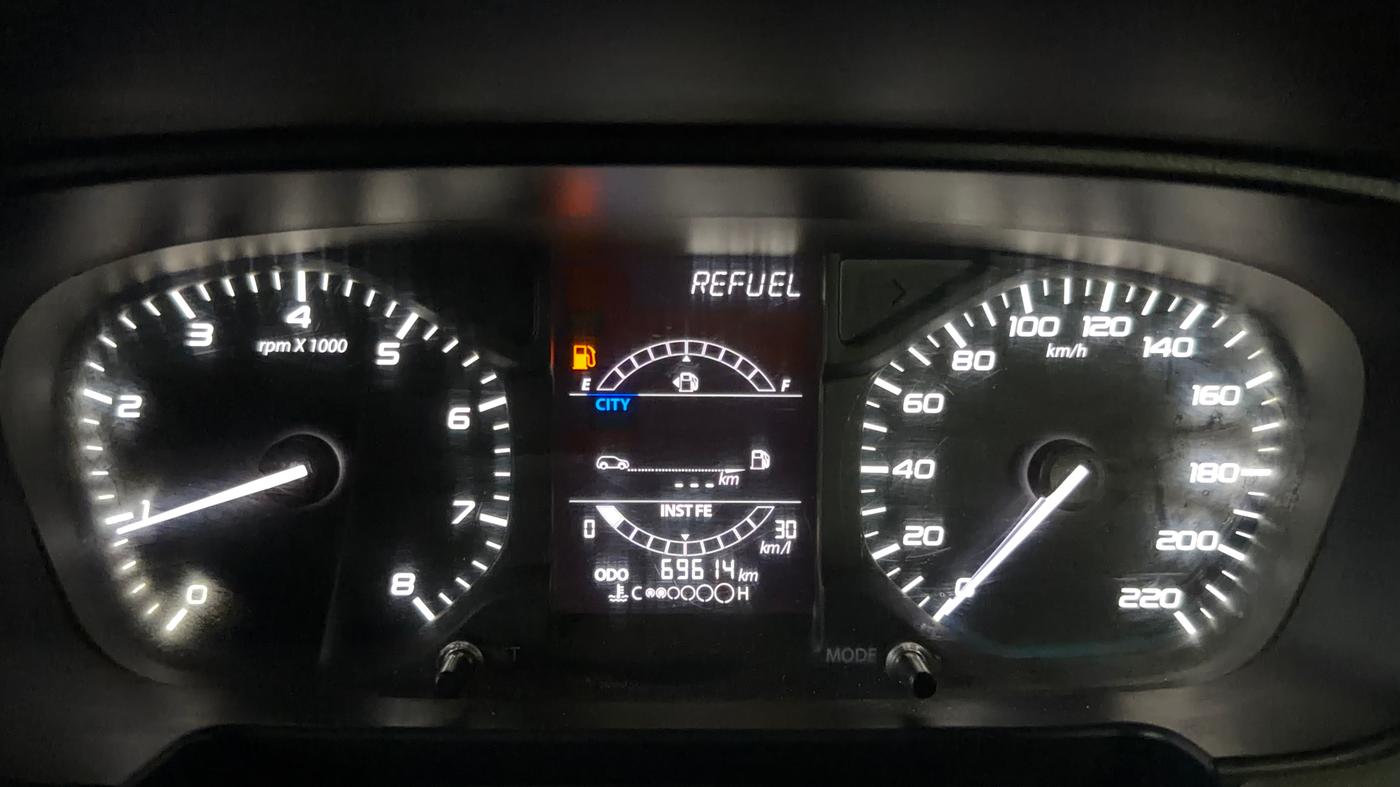 2021 Tata PUNCH ADVENTURE MT, Petrol, Manual, 69,603 km, Odometer Image