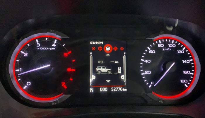 2022 Mahindra Thar LX HARD TOP 4WD MT, Diesel, Manual, 52,746 km, Odometer Image