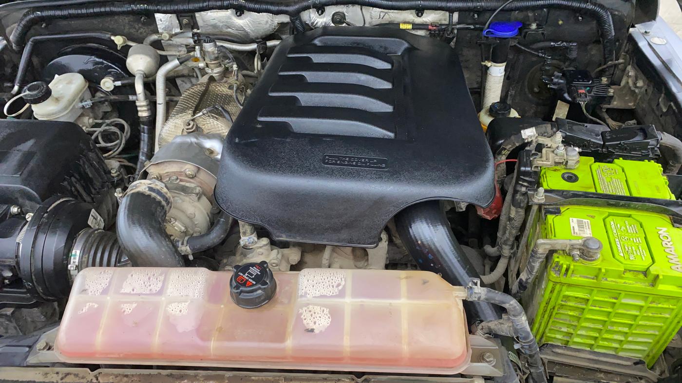 2022 Mahindra Thar LX HARD TOP 4WD MT, Diesel, Manual, 52,493 km, Engine View - Left
