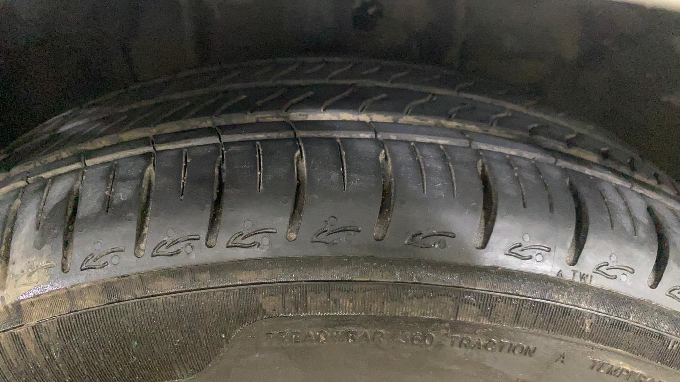 2020 Tata Tiago XZ PLUS PETROL, Petrol, Manual, 37,245 km, Right Front Tyre Tread