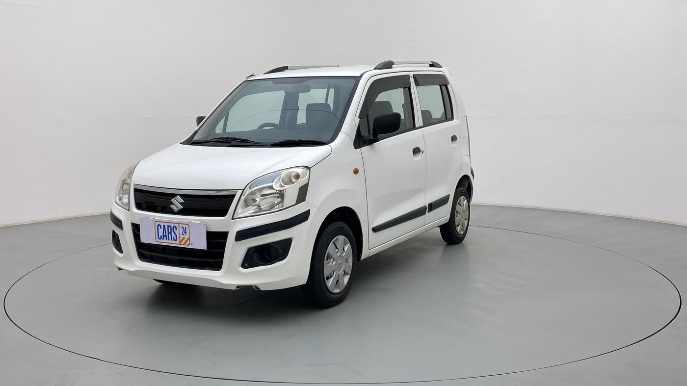 2014 Maruti Wagon R 1.0 LXI, Petrol, Manual, 40,677 km, Left Front Diagonal