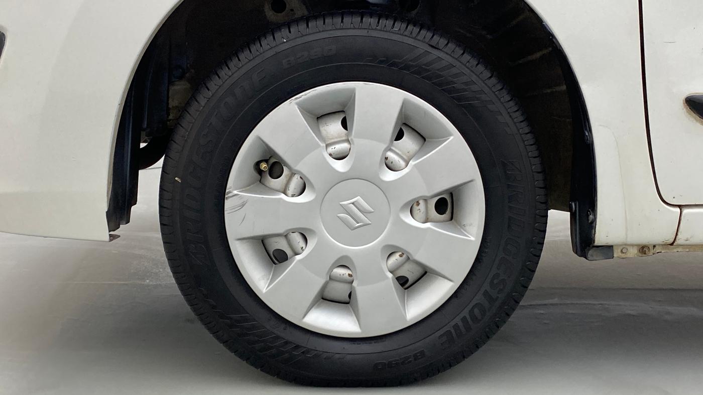 2014 Maruti Wagon R 1.0 LXI, Petrol, Manual, 40,677 km, Left Front Wheel