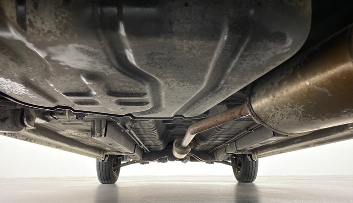 2014 Maruti Wagon R 1.0 LXI, Petrol, Manual, 40,677 km, Rear Underbody