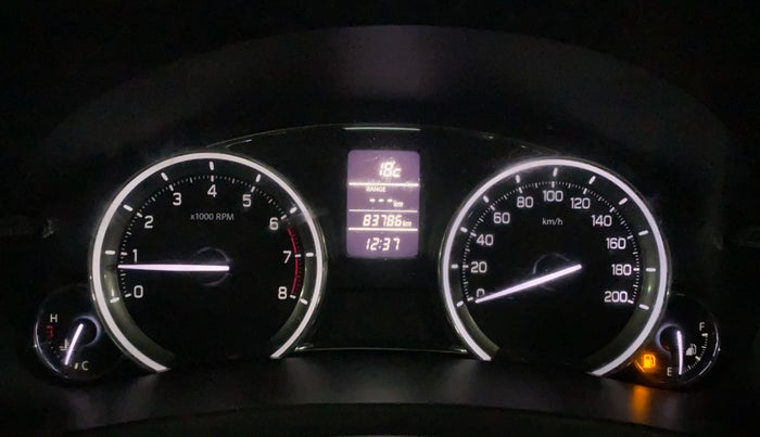 2015 Maruti Ciaz VXI, Petrol, Manual, 83,773 km, Odometer Image