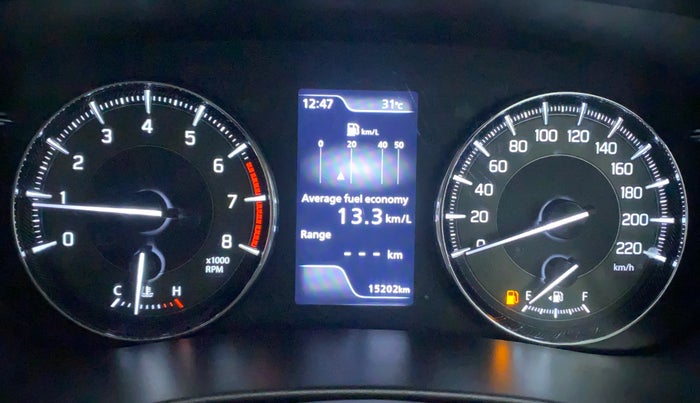 2023 Maruti Baleno ALPHA PETROL 1.2, Petrol, Manual, 15,447 km, Odometer Image