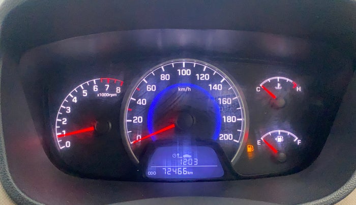 2016 Hyundai Grand i10 SPORTZ 1.2 KAPPA VTVT, Petrol, Manual, 72,466 km, Odometer Image