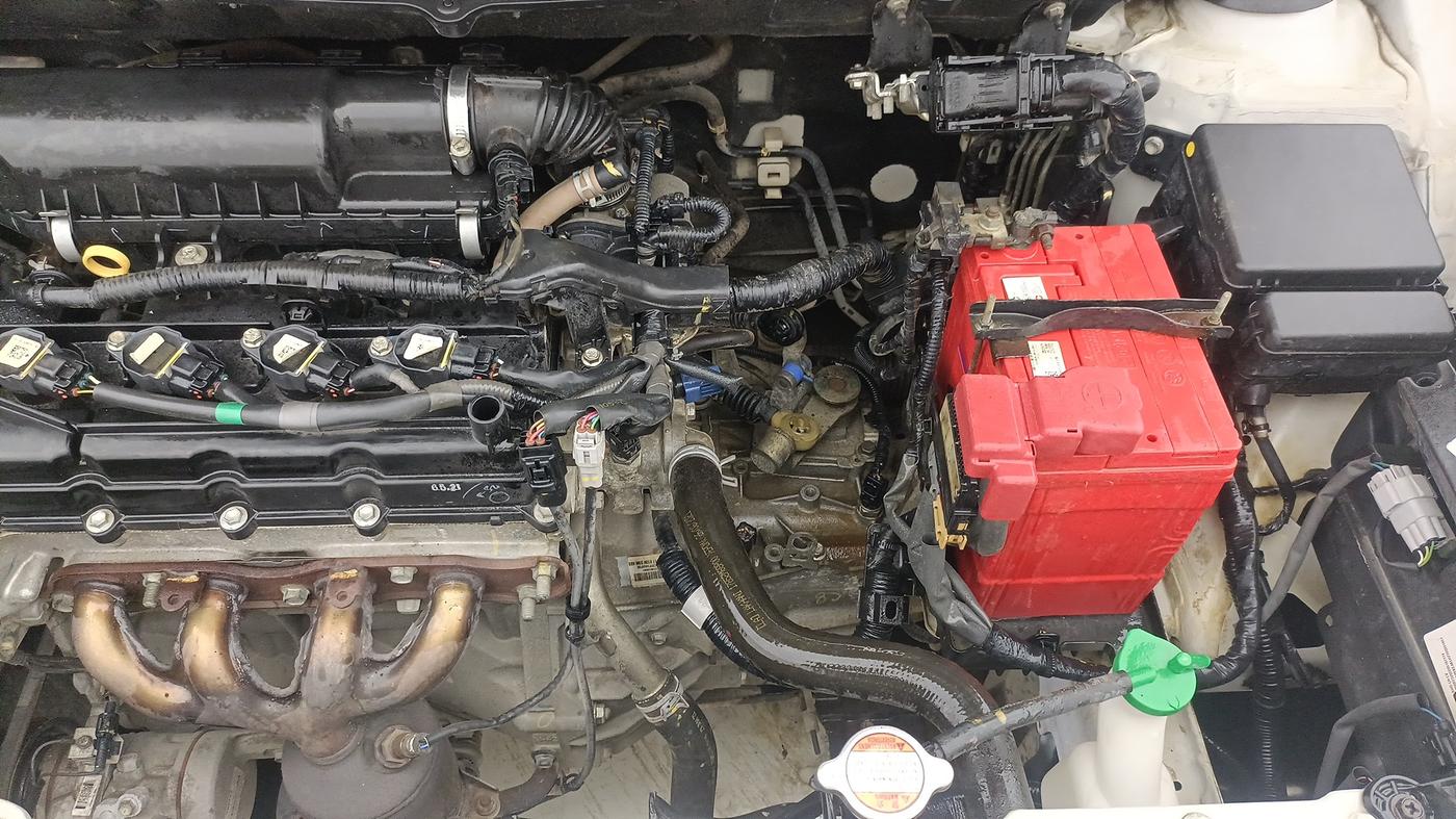 2021 Maruti Baleno DELTA PETROL 1.2, Petrol, Manual, 28,403 km, Engine View - Left