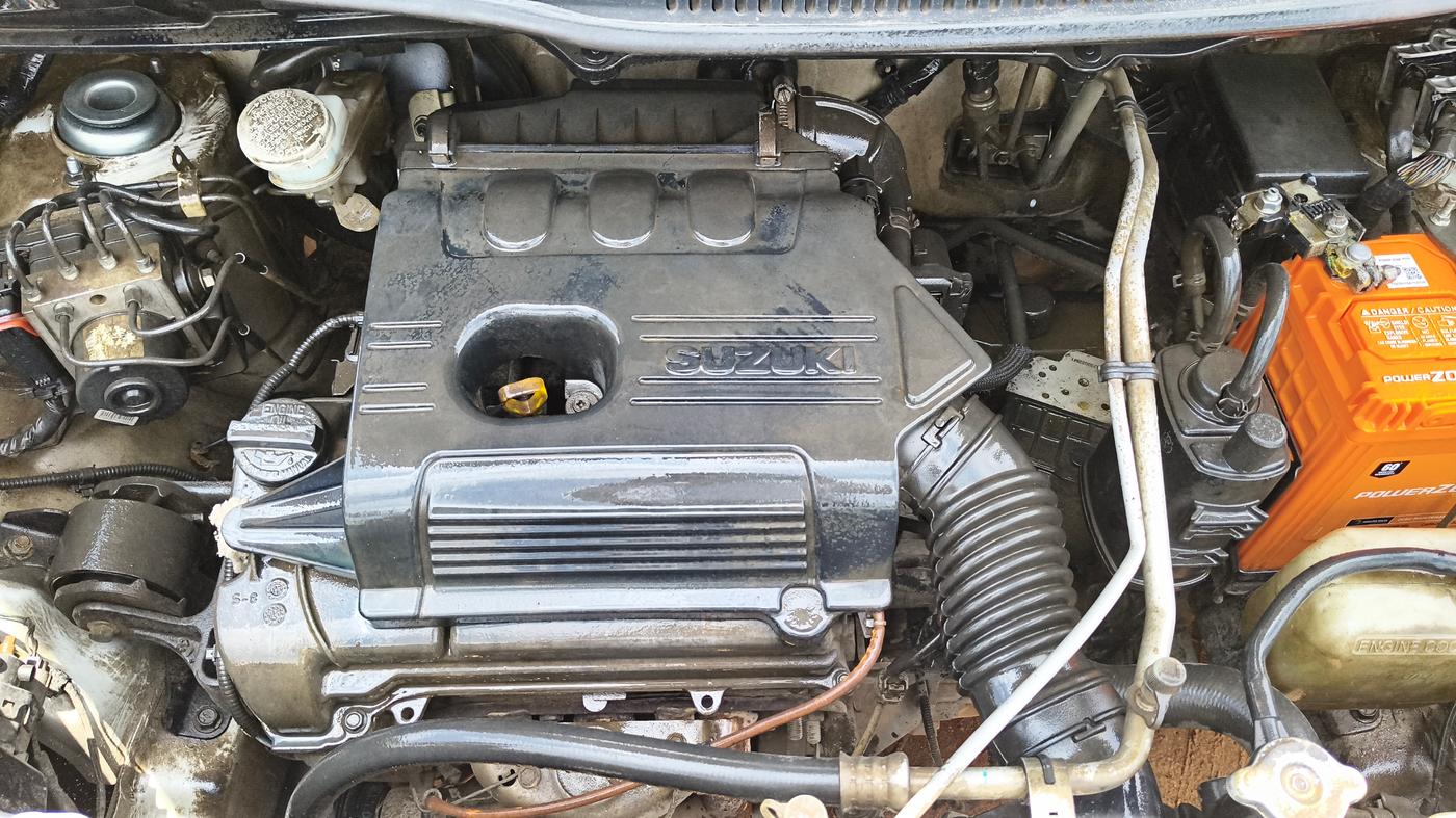 2016 Maruti Wagon R 1.0 VXI AMT, Petrol, Automatic, 72,868 km, Engine View
