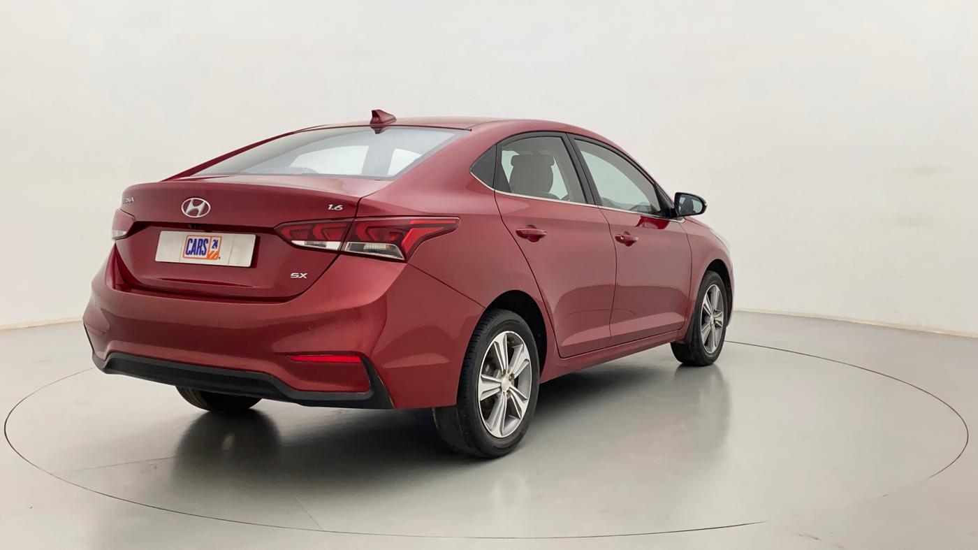 2017 Hyundai Verna 1.6 SX VTVT, Petrol, Manual, 25,935 km, Right Back Diagonal