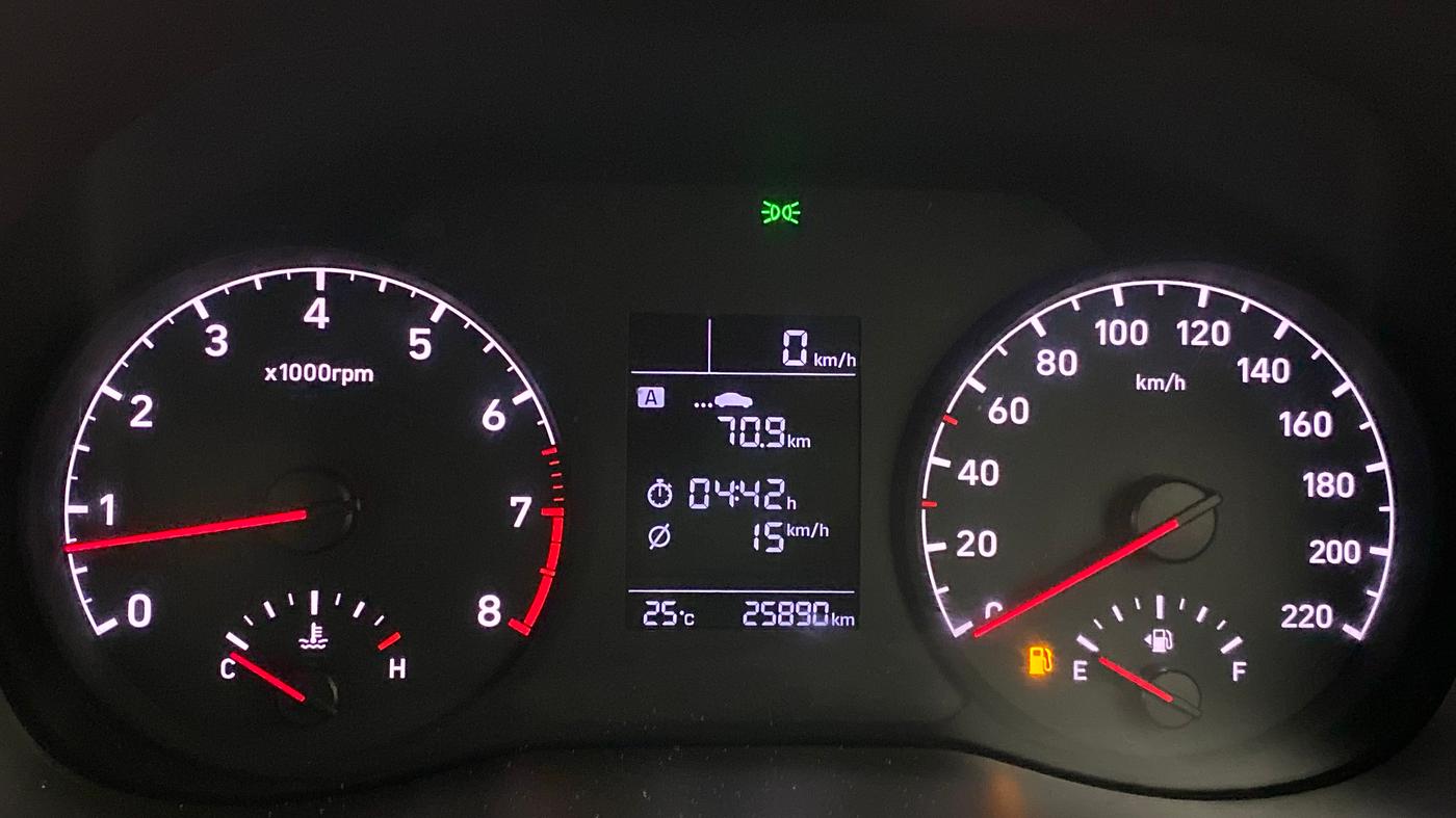 2017 Hyundai Verna 1.6 SX VTVT, Petrol, Manual, 25,935 km, Odometer Image