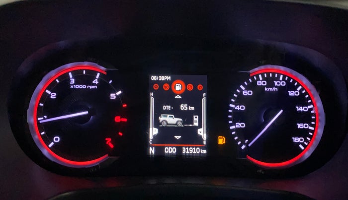 2022 Mahindra Thar LX HT PETROL 4WD MT, Petrol, Manual, 31,910 km, Odometer Image