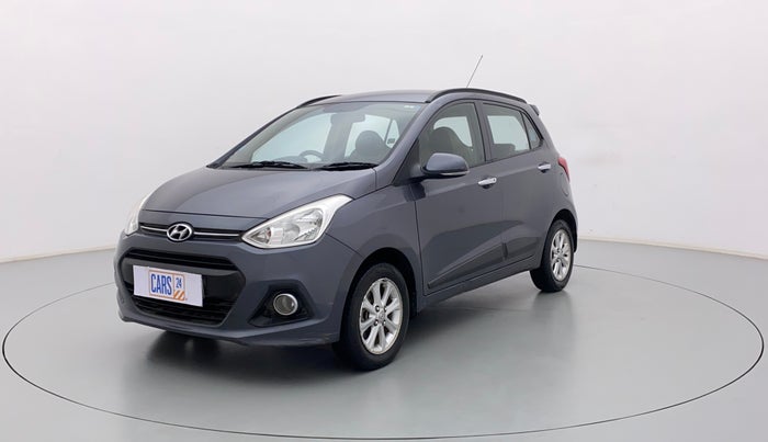 2015 Hyundai Grand i10 ASTA 1.2 KAPPA VTVT, Petrol, Manual, 94,550 km, Left Front Diagonal