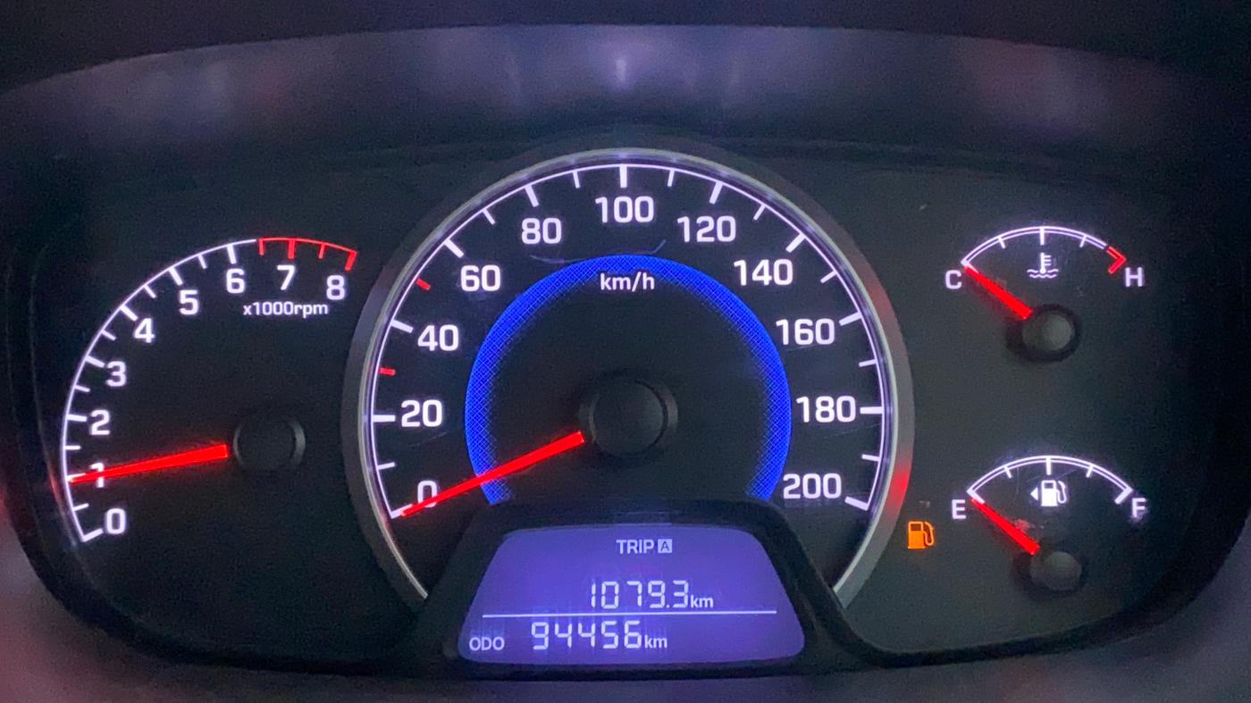 2015 Hyundai Grand i10 ASTA 1.2 KAPPA VTVT, Petrol, Manual, 94,550 km, Odometer Image