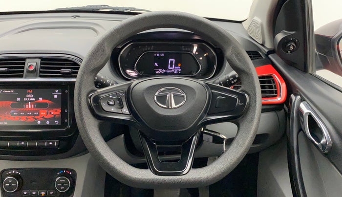 2020 Tata Tiago XZA PLUS PETROL, Petrol, Automatic, 55,527 km, Steering Wheel Close Up