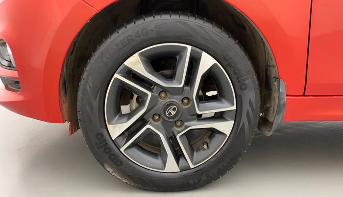 2020 Tata Tiago XZA PLUS PETROL, Petrol, Automatic, 55,527 km, Left Front Wheel