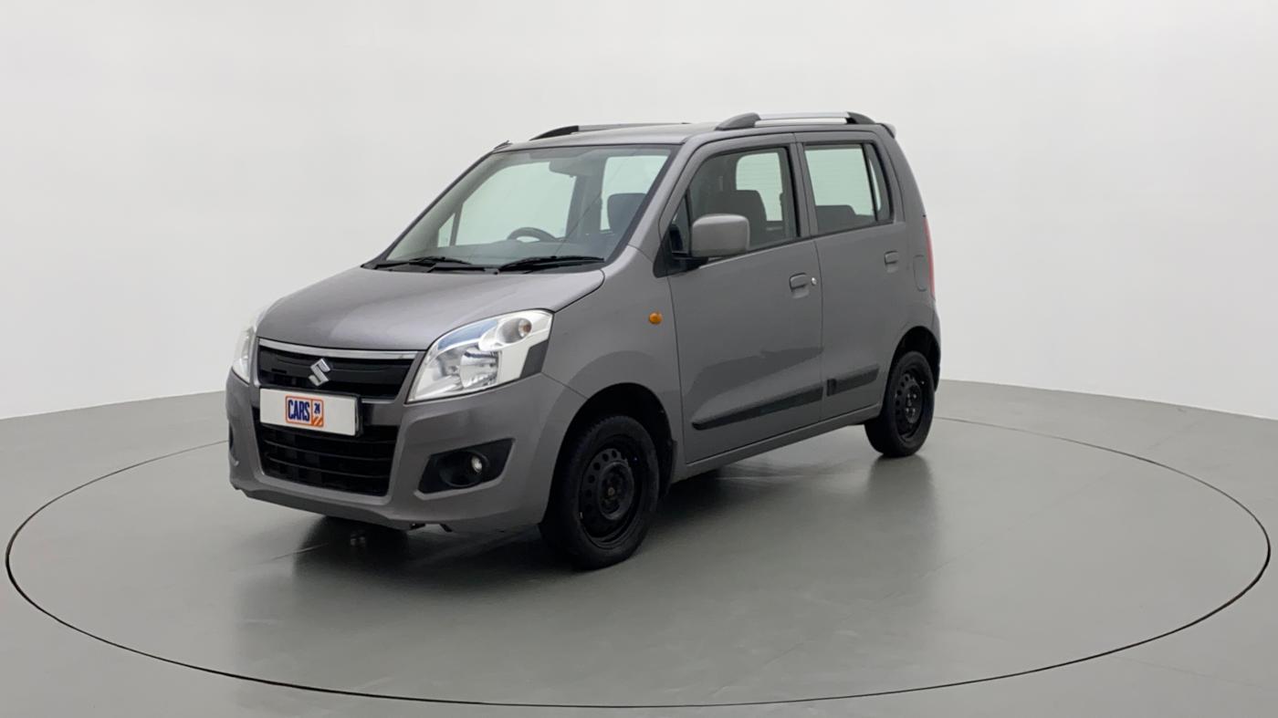 2013 Maruti Wagon R 1.0 VXI, Petrol, Manual, 77,981 km, Left Front Diagonal