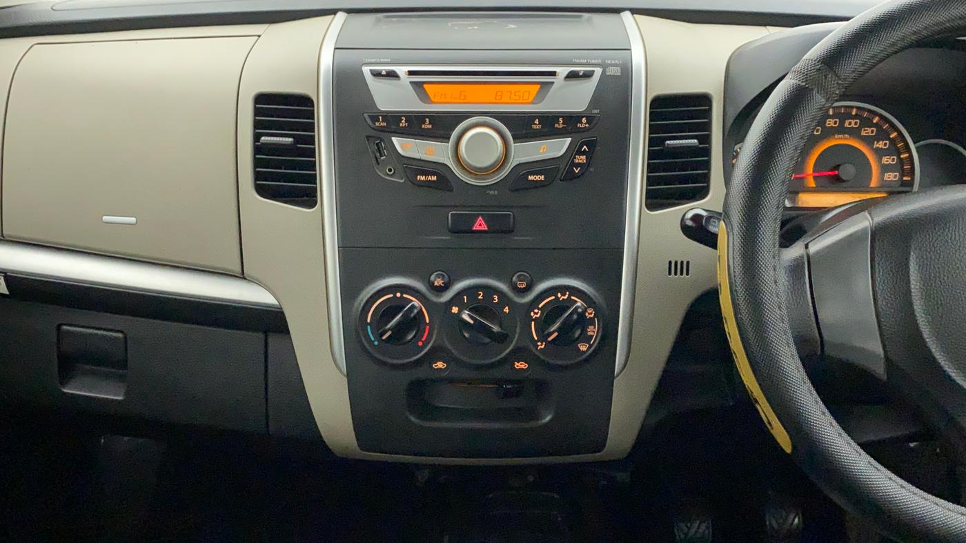 2013 Maruti Wagon R 1.0 VXI, Petrol, Manual, 77,981 km, Air Conditioner